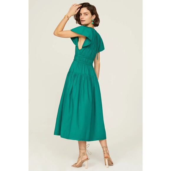 Ulla Johnson Darlene in Verdigris Dress Size 4 - Picture 5 of 15